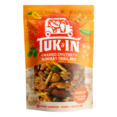 Holland & Barrett Tuk In Foods Bombay Trail Mix Mango Chutney 40g- Buy online at McGrocer