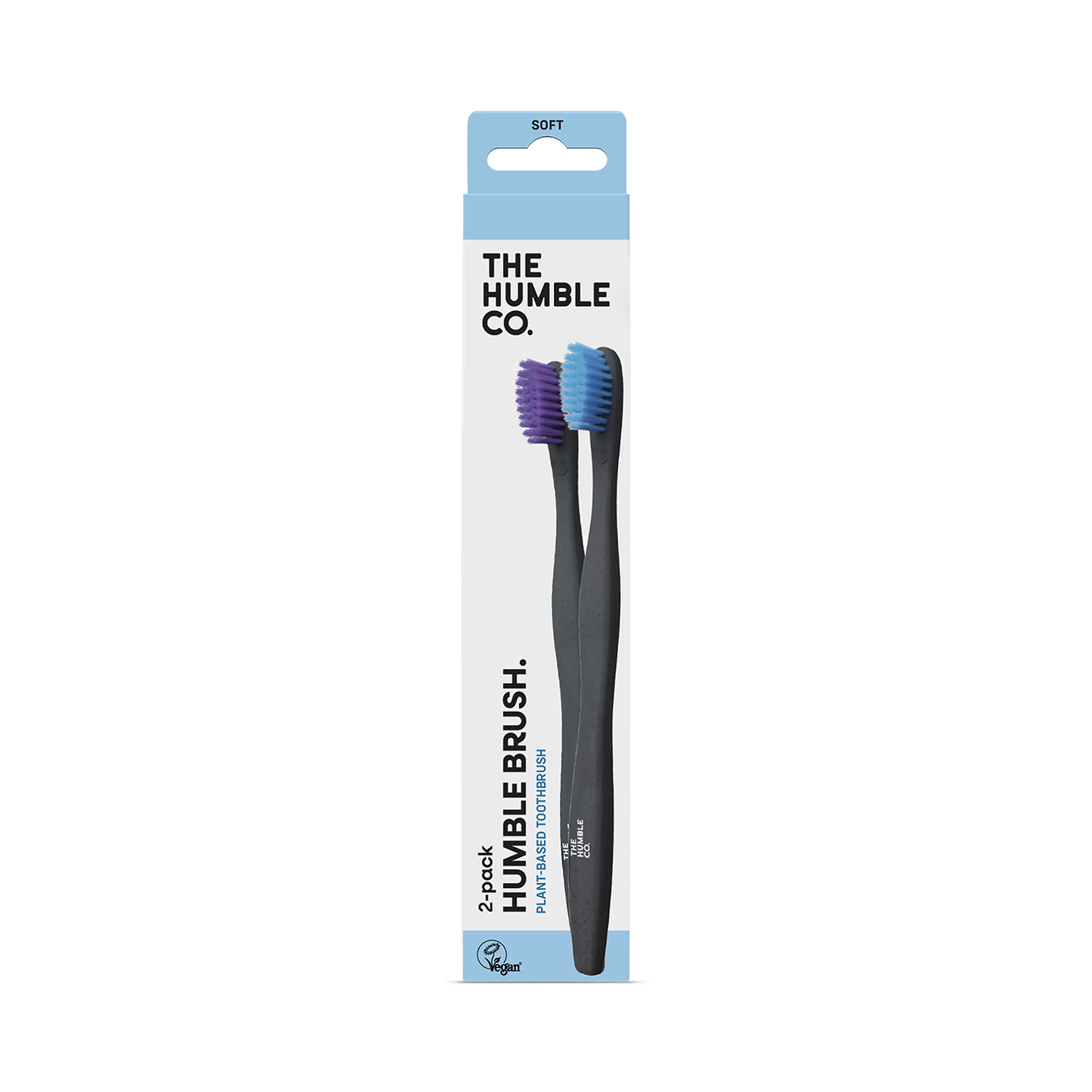 Humble Plant Based Sensitive Toothbrush Pack of 2, UK version