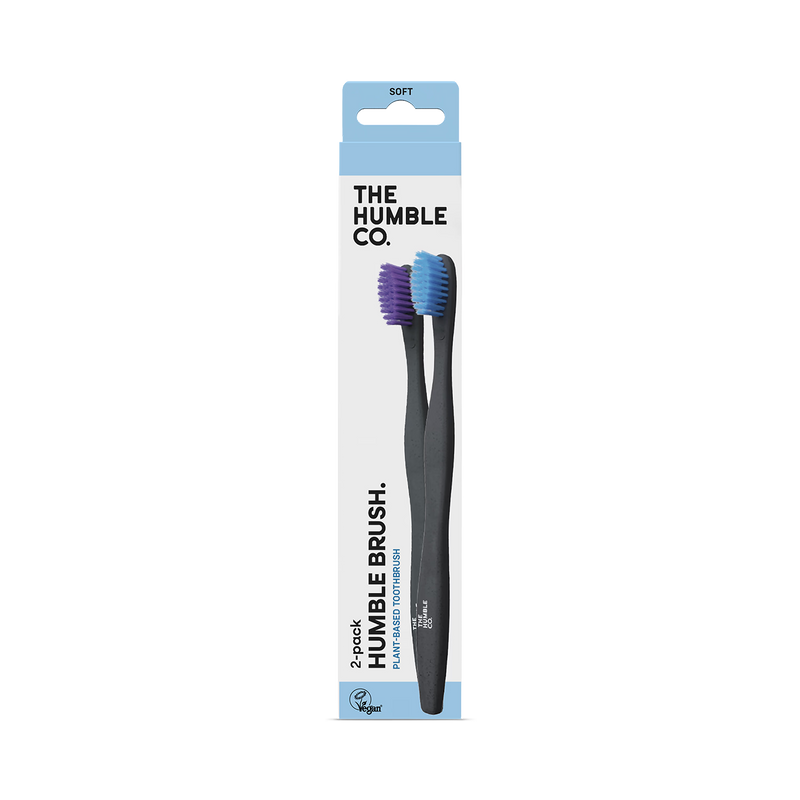 Humble Plant Based Sensitive Toothbrush Pack of 2, UK version
