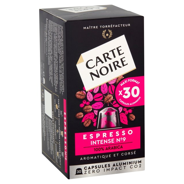 Carte Noire Intense Aluminium Nespresso Compatible Capsules   30 per pack GOODS M&S   