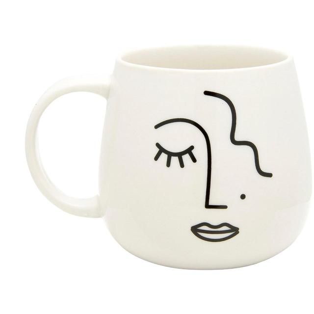 Sass & Belle Abstract Face Mug GOODS M&S   