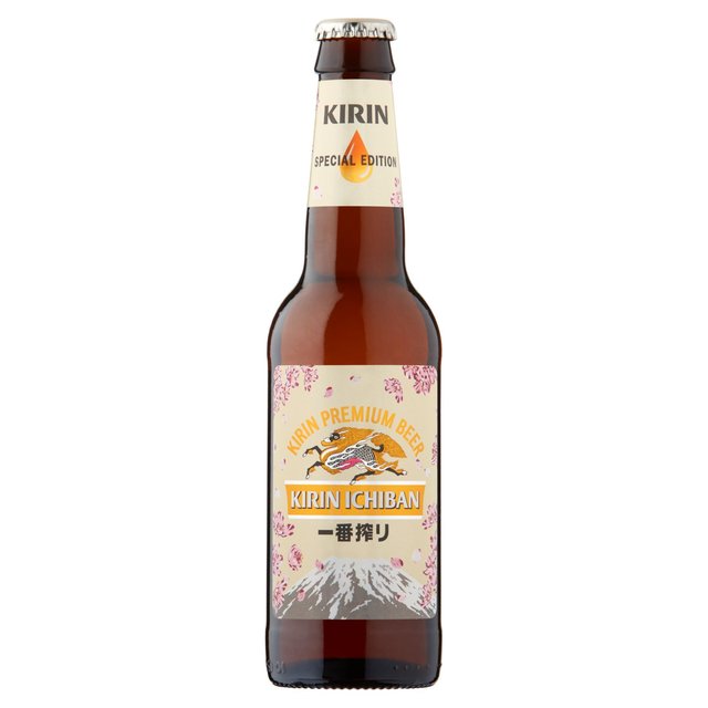 Kirin Ichiban Lager Beer Bottle   330ml GOODS M&S   