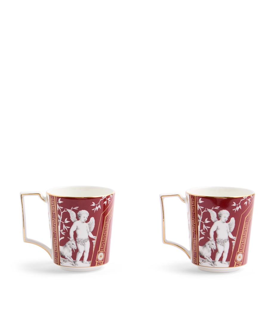Wedgwood Renaissance set of 2 ceramic mugs 300ml (British brand)