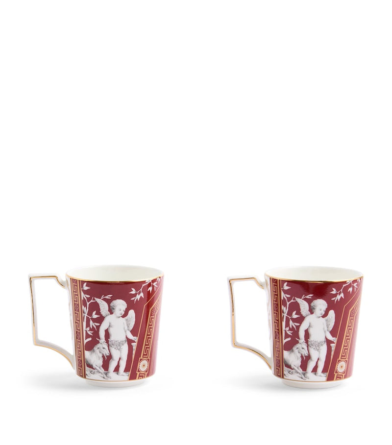 Wedgwood Renaissance set of 2 ceramic mugs 300ml (British brand)