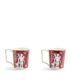 Wedgwood Renaissance set of 2 ceramic mugs 300ml (British brand)