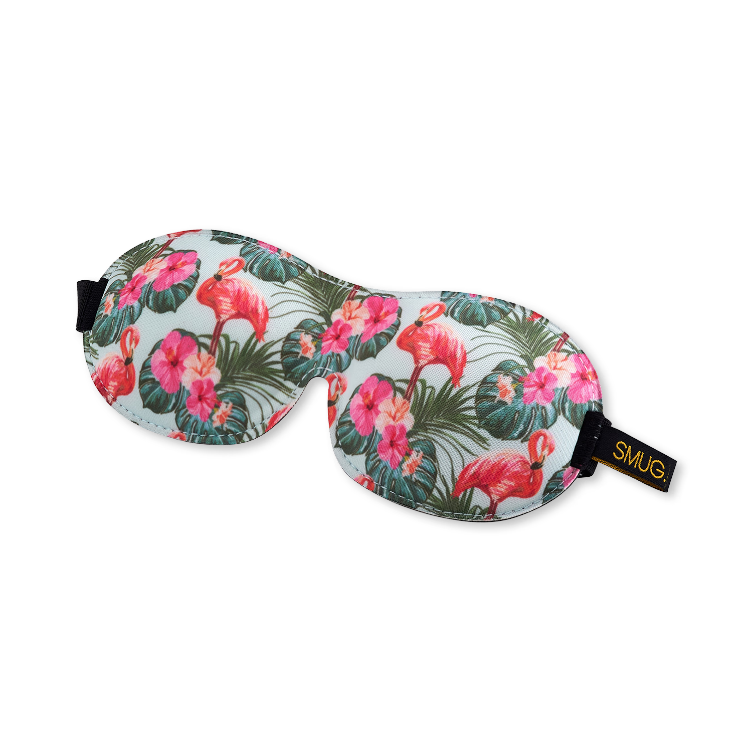 SMUG contoured sleep mask Flamingo blackout (British brand)