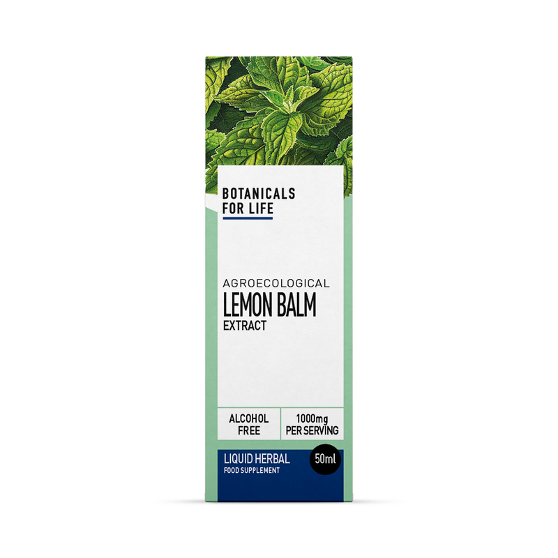 Botanicals For Life lemon balm extract 50ml, UK version