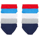 10 Pack Nautical Briefs 2-12 Y GOODS M&S   