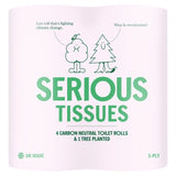 Serious Tissues Carbon Neutral Toilet Roll   4 per pack GOODS M&S   