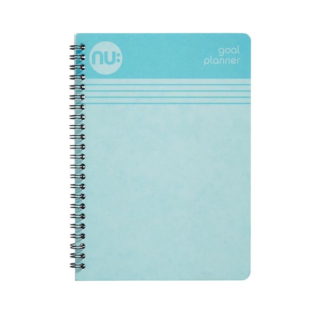 Nu Cloud Pastel A5 Blue Goal Planner - 150 pgs GOODS M&S   