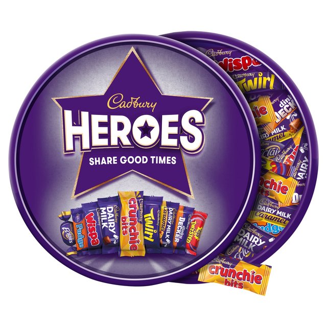 Cadbury Heroes Chocolate Tub   550g GOODS M&S   