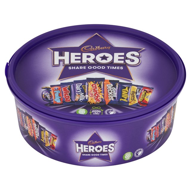 Cadbury Heroes Chocolate Tub   550g GOODS M&S   