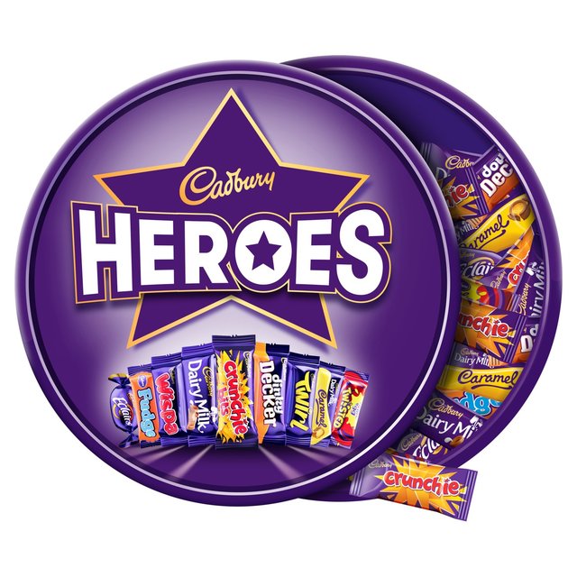 Cadbury Heroes Chocolate Tub   550g GOODS M&S   