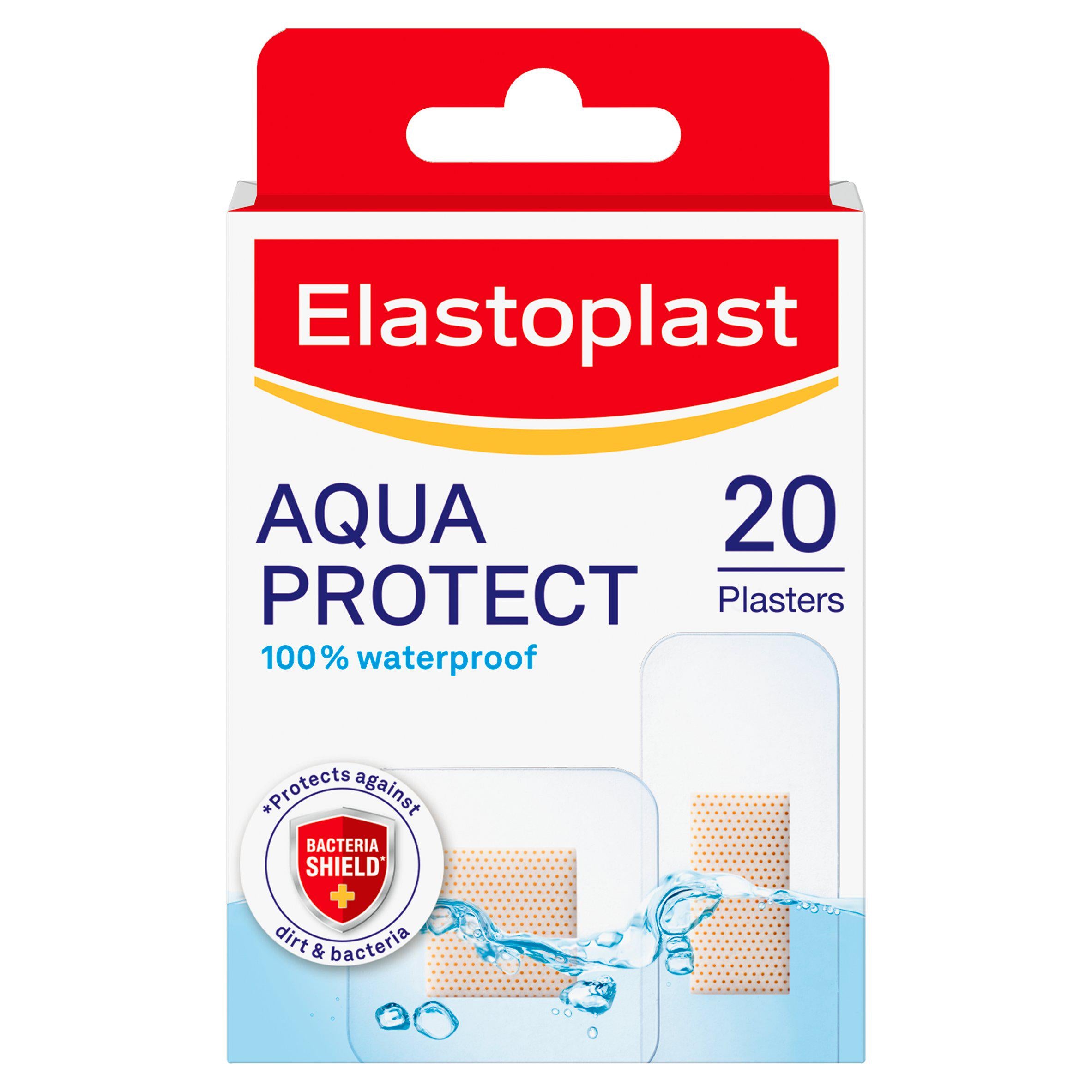 Elastoplast Aqua Protect Waterproof Plasters x20 - McGrocer