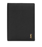 Saint Laurent leather monogram passport holder (British brand)