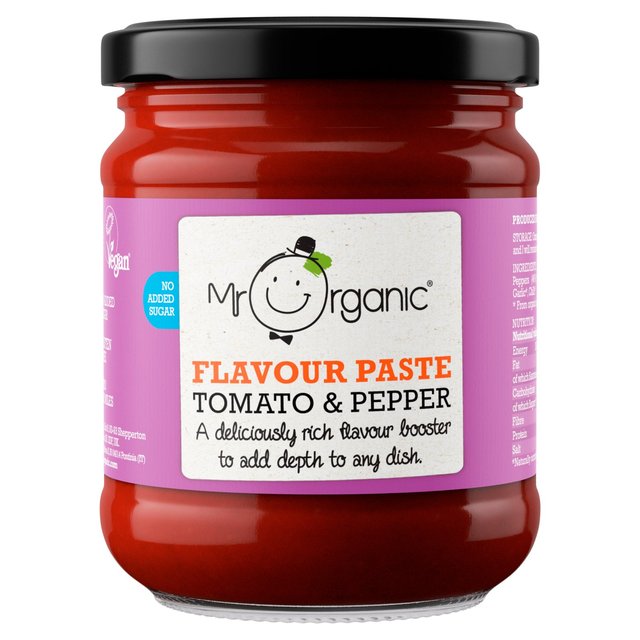 Mr Organic Tomato & Red Pepper Flavour Paste   200g