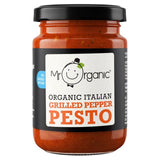 Mr Organic Grilled Pepper Pesto   130g GOODS M&S   