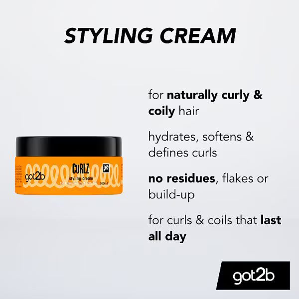 Got2b Curl & Coil Refresher Cream 200ml, UK version