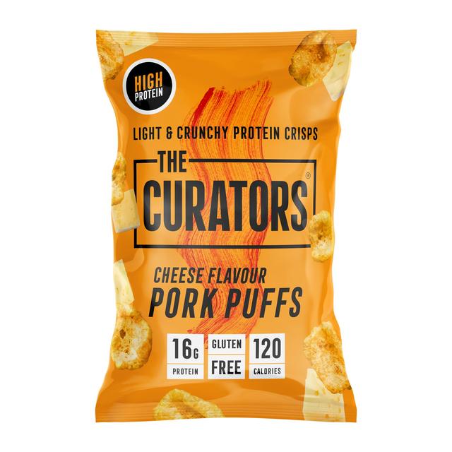 The Curators Cheese Pork Puffs   23g GOODS M&S   