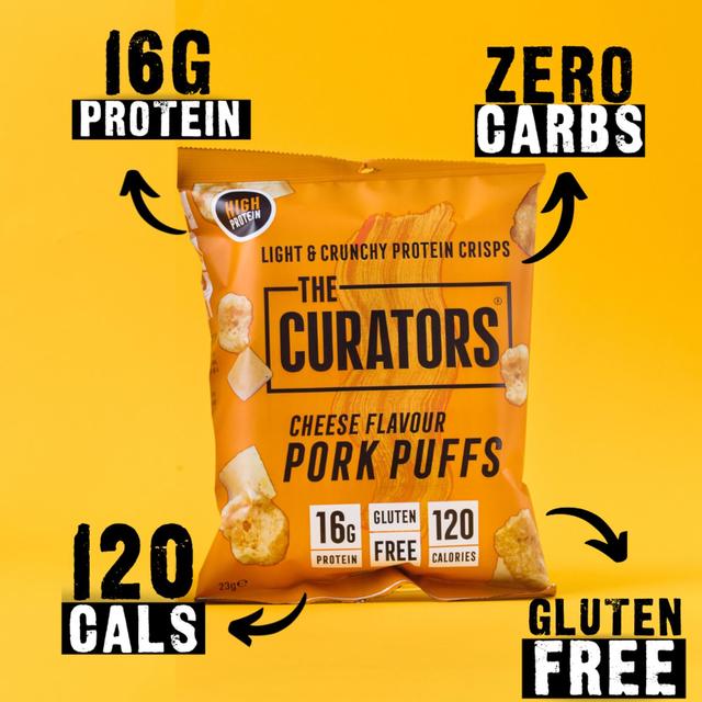 The Curators Cheese Pork Puffs   23g