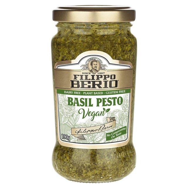 Filippo Berio Vegan Basil Pesto   190g GOODS M&S   