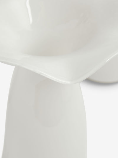 Next Nina Campbell Große Flötenvase aus weißem Glas – Jetzt bei McGrocer online kaufen