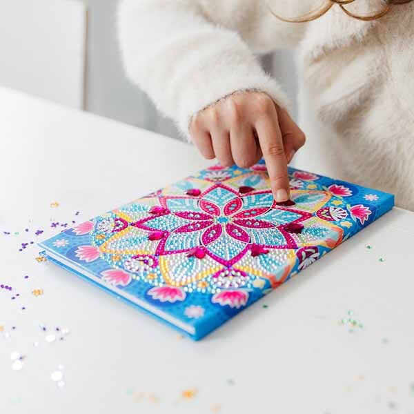 Totum Diamond Paint Notebook Mandala (British brand)