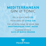 Fever-Tree Mediterranean Tonic Water   4 x 200ml GOODS M&S   