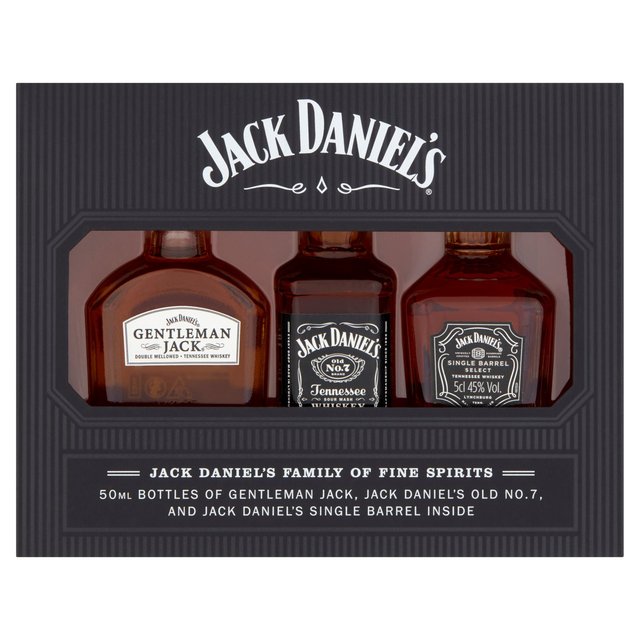 Jack Daniel's Family of Brands Miniatures Pack   3 x 5cl