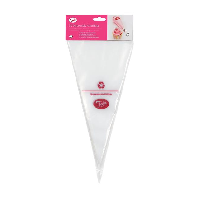 Tala Bag of 50 Disposable Recyclable Icing Bags   50 per pack