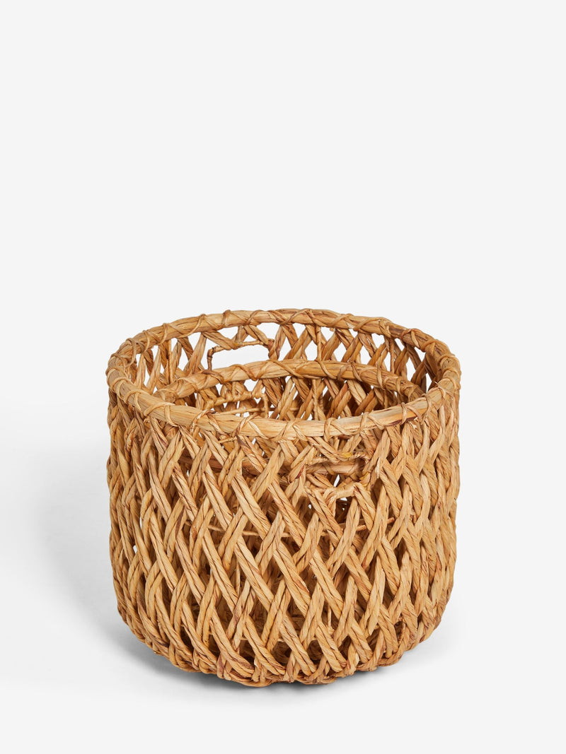 Nina Campbell water hyacinth storage baskets set of 2 (British brand)