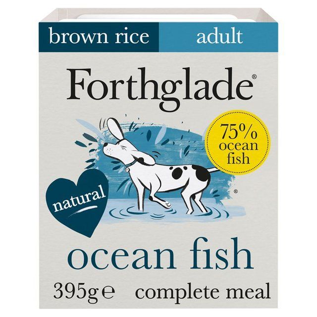 Forthglade Complete Adult Ocean Fish with Brown Rice & Veg    395g