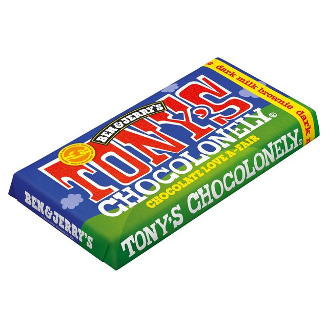 Tony's Chocolonely Dark Milk Chocolate Fudge Brownie   180g