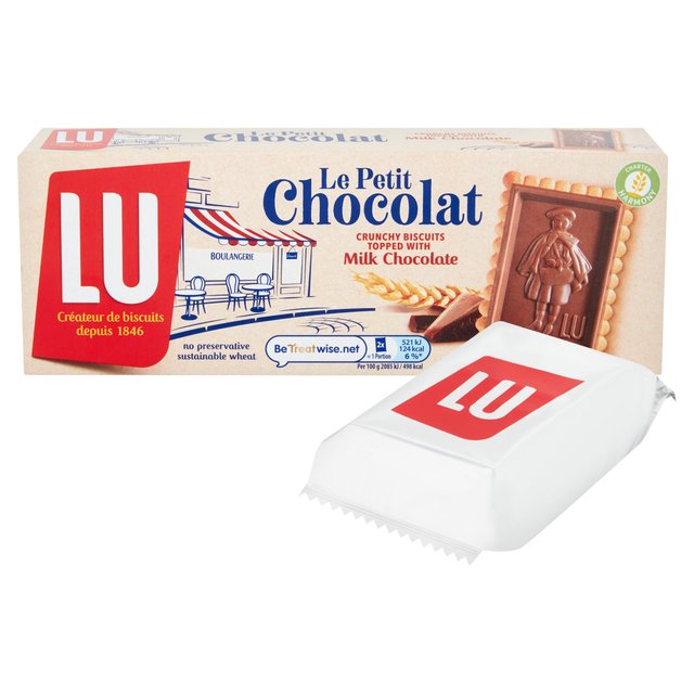 LU Le Petit Chocolat Chocolate Biscuits   150g