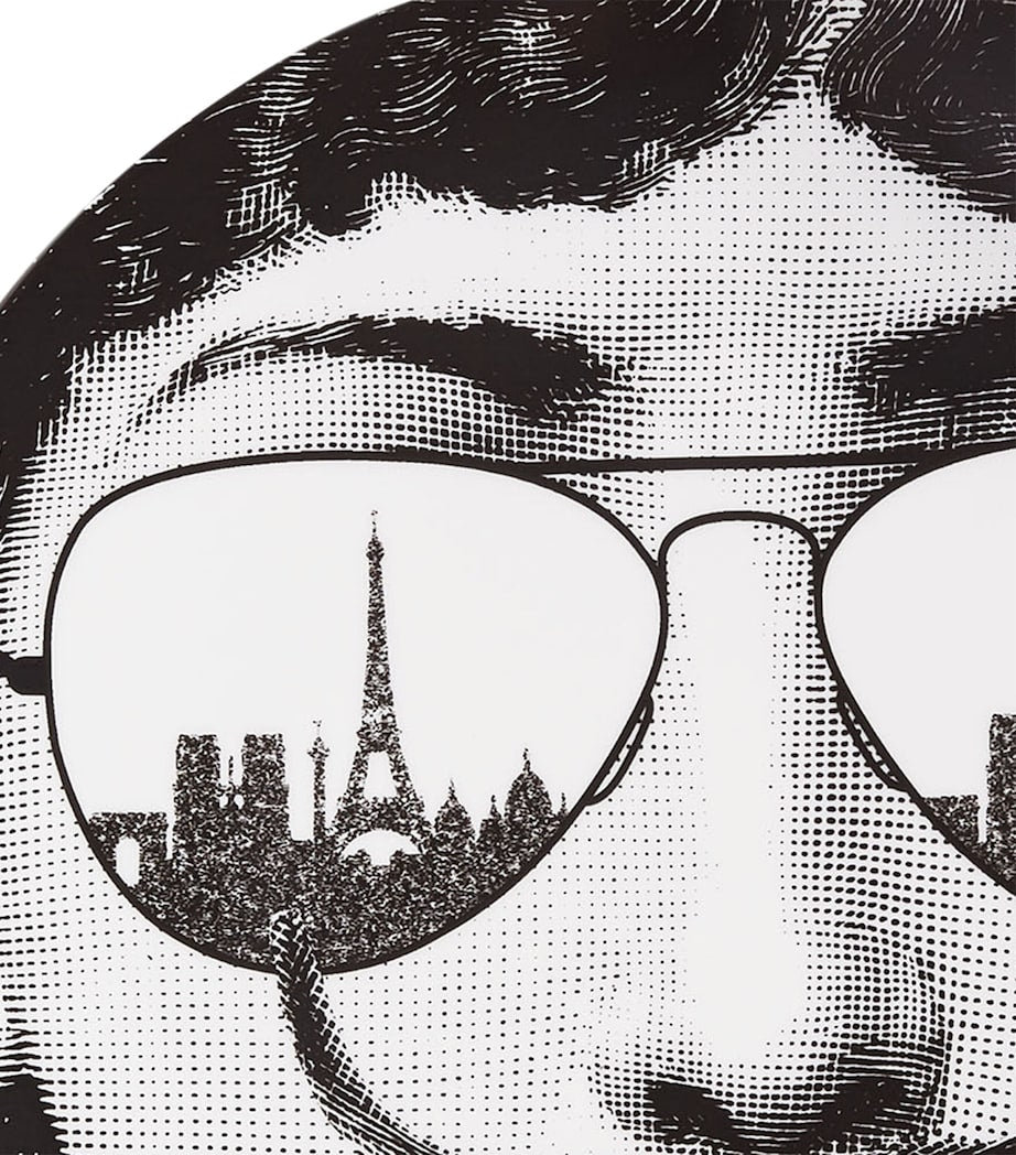 Fornasetti Tema e Variazioni wall plate No. 373 26cm ceramic, UK version