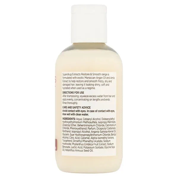 Superdrug Extract Argan Conditioner for frizzy dry hair (British brand)