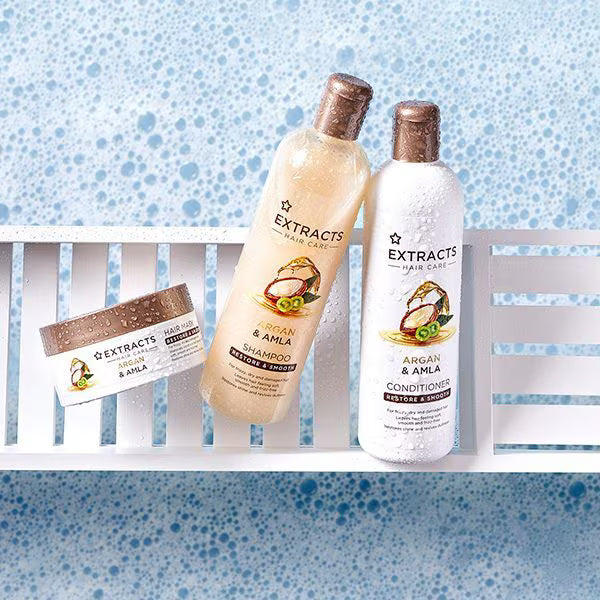 Superdrug Extract Argan Conditioner for frizzy dry hair (British brand)