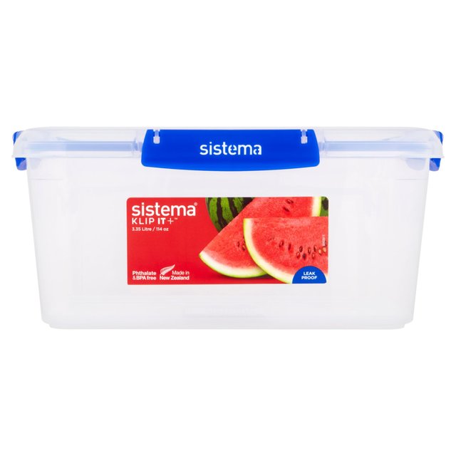 Sistema Klip It Plus Rectangle Storage 3.35L