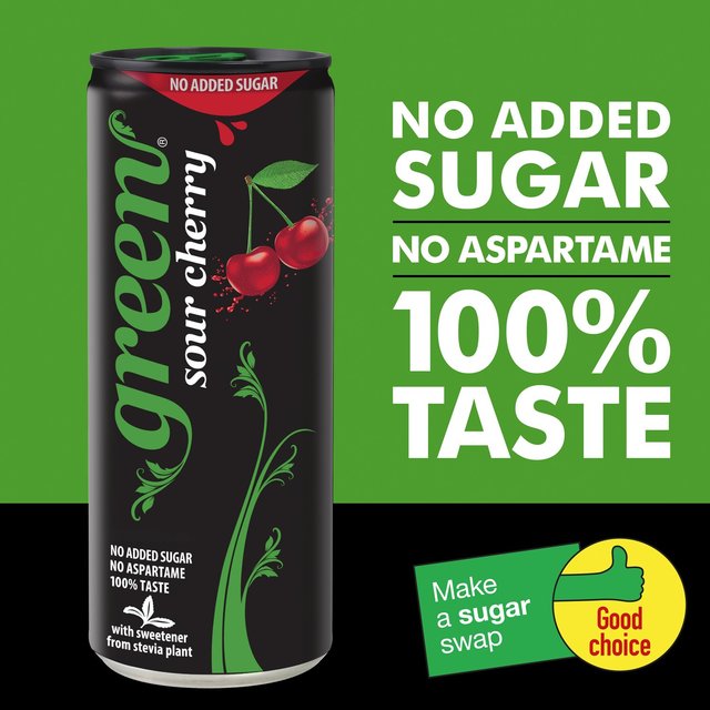 Green Sour Cherry   4 x 330ml GOODS M&S   