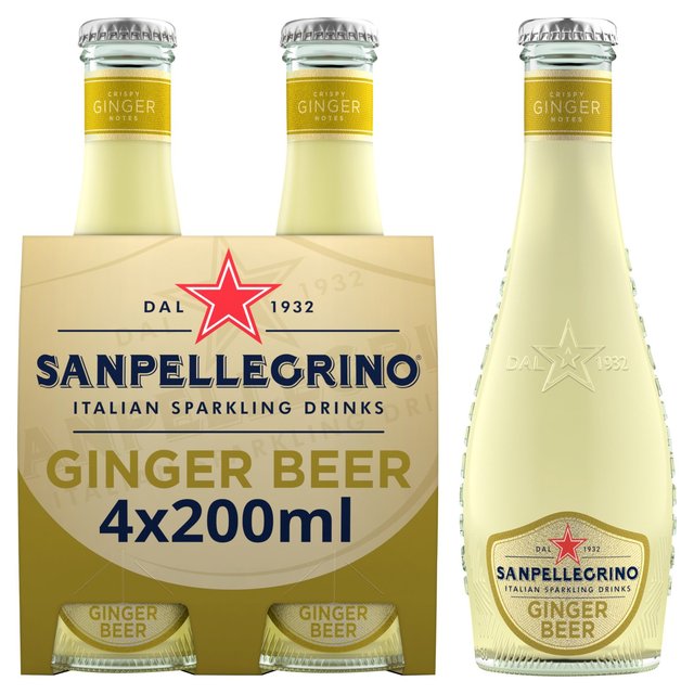 San Pellegrino Ginger Beer Glass   4 x 200ml