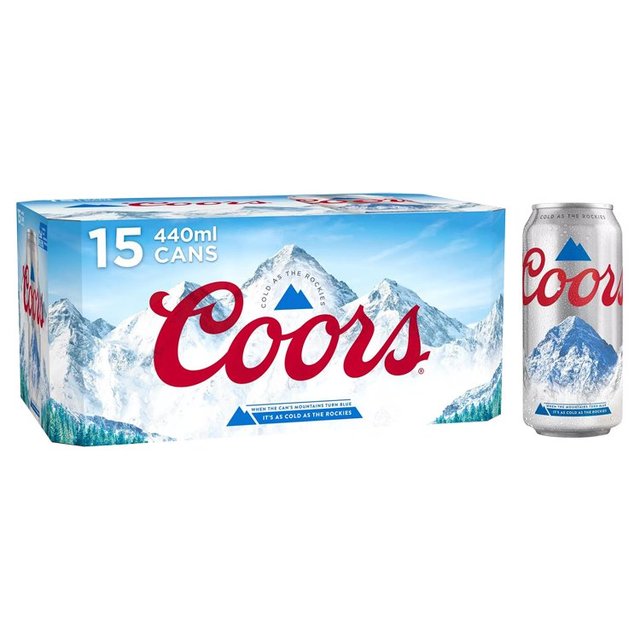 Coors Lager   15 x 440ml GOODS M&S   