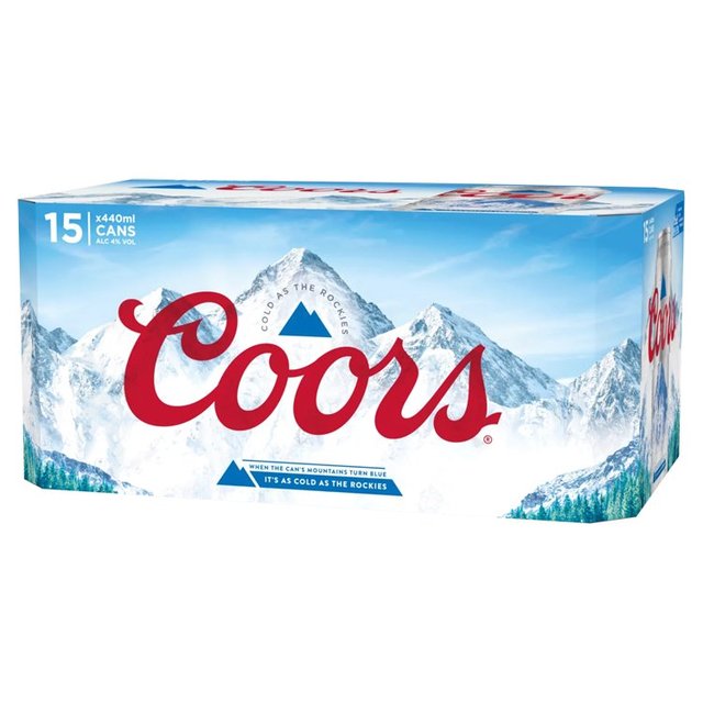 Coors Lager   15 x 440ml GOODS M&S   