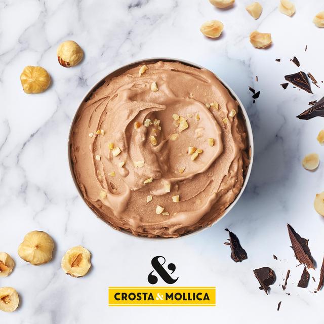 Crosta & Mollica Gianduia Hazelnut & Chocolate Gelato   450ml GOODS M&S   