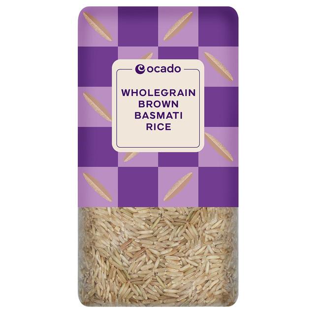 Ocado Wholegrain Brown Basmati Rice   1kg GOODS M&S   