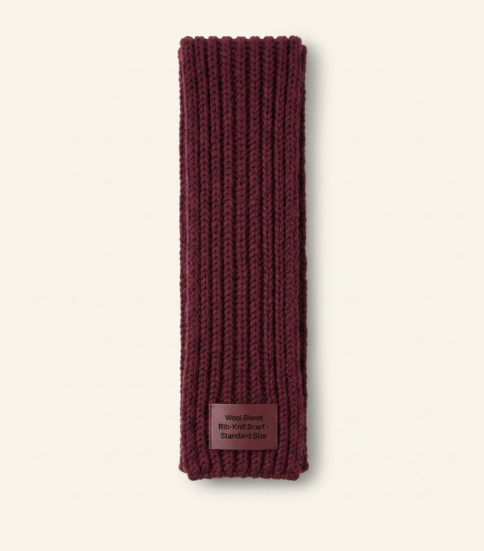 Prada wool logo scarf - British product