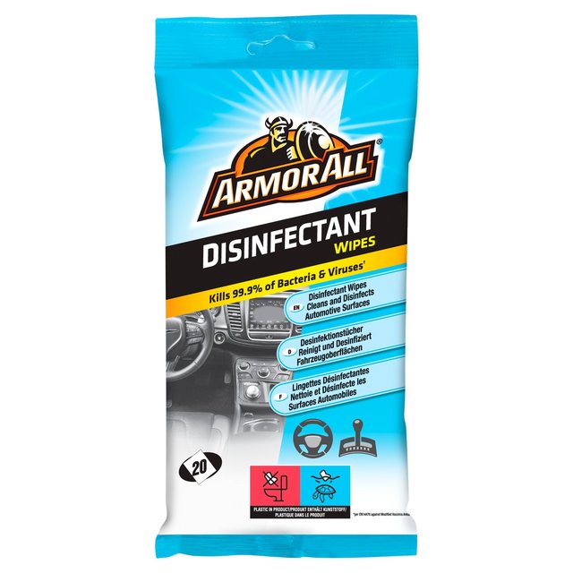 Armor All Disinfectant Flow Wipes   20 per pack GOODS M&S   