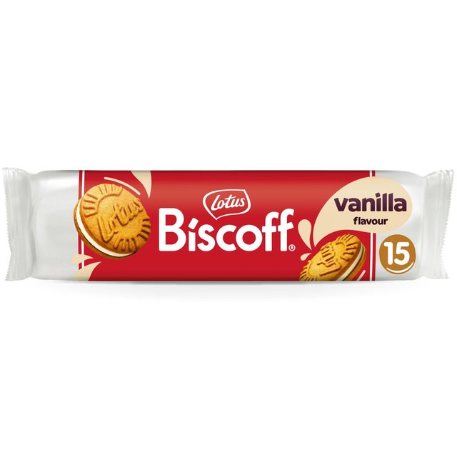 Lotus Biscoff Sandwich Vanilla Cream   150g GOODS M&S   