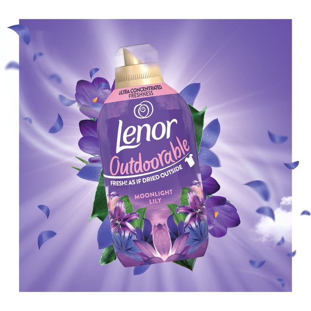 Lenor Outdoorable Fabric Conditioner Moonlight Lily   770ml GOODS M&S   