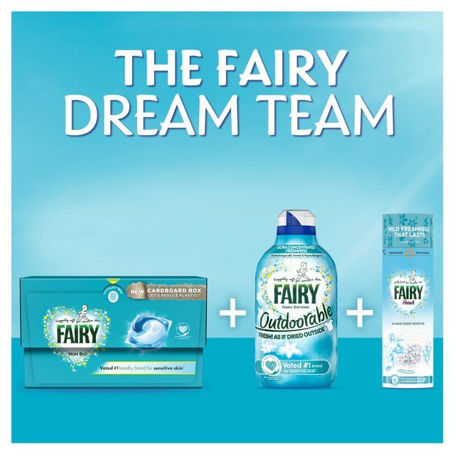 Fairy Outdoorable Non Bio Fabric Conditioner   490ml GOODS M&S   