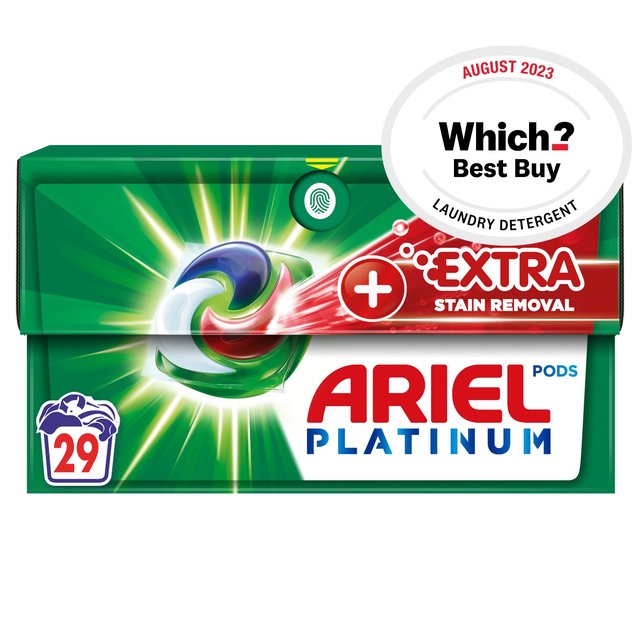 Ariel Platinum Bio Pods Washing Capsules 29 Washes   29 per pack GOODS M&S   